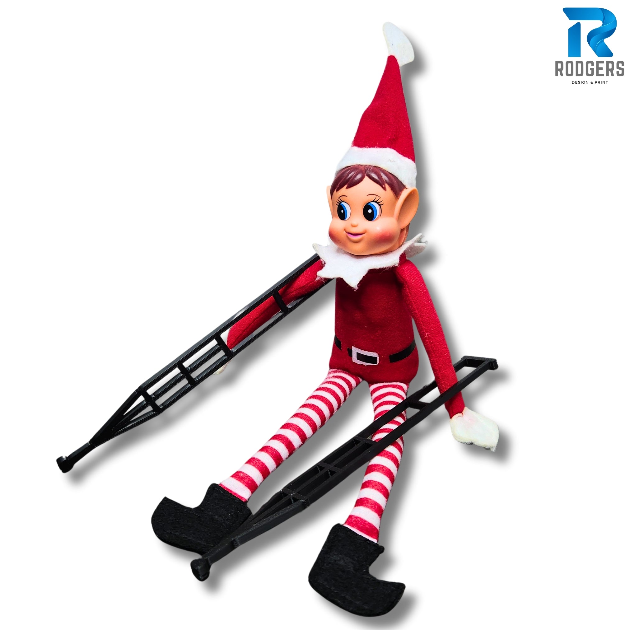 Elf Crutches - Perfect Elf Prop to help your elf recover!