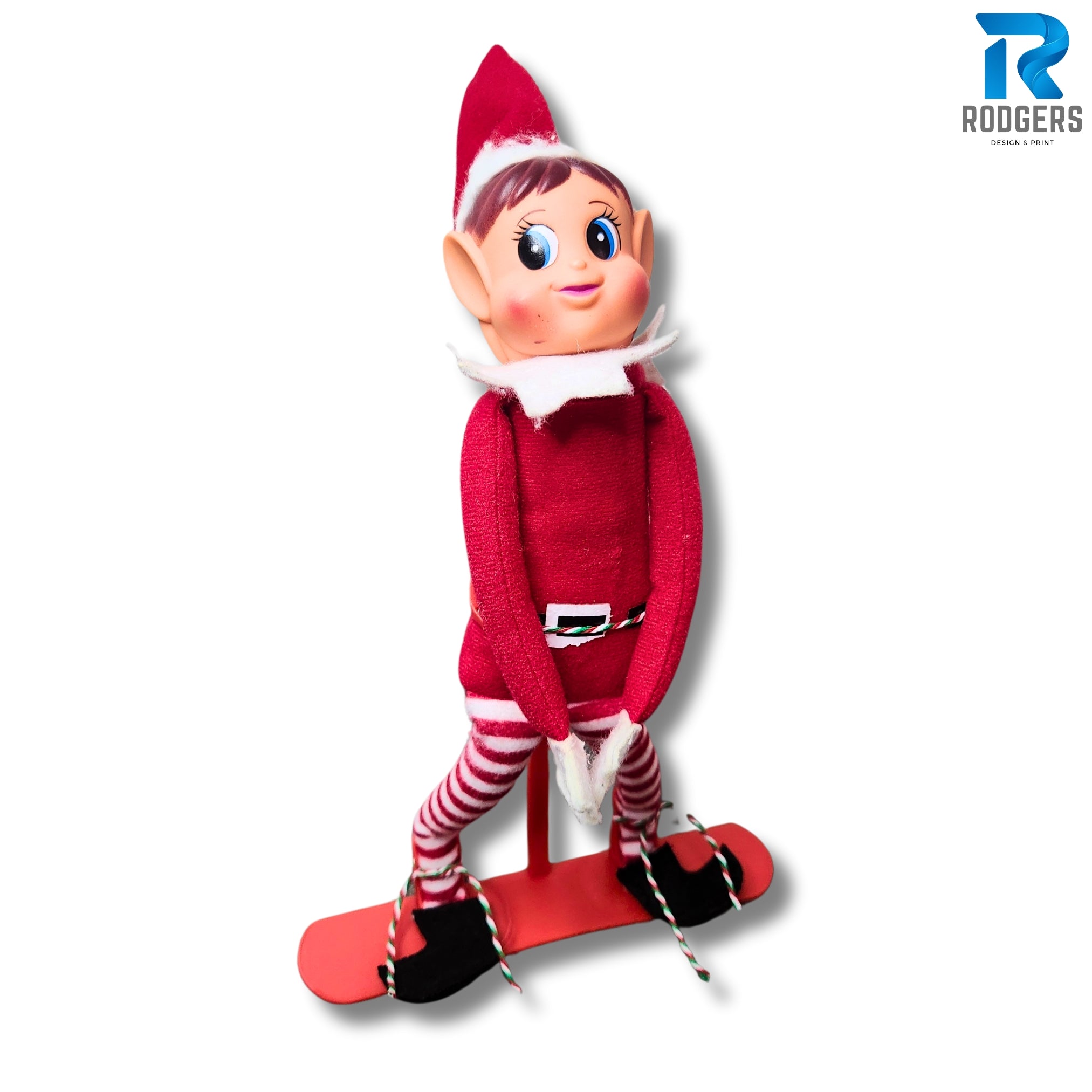 Elf Snowboard - Christmas Elf Prop - Snowboard Accessory for Elf Adventures