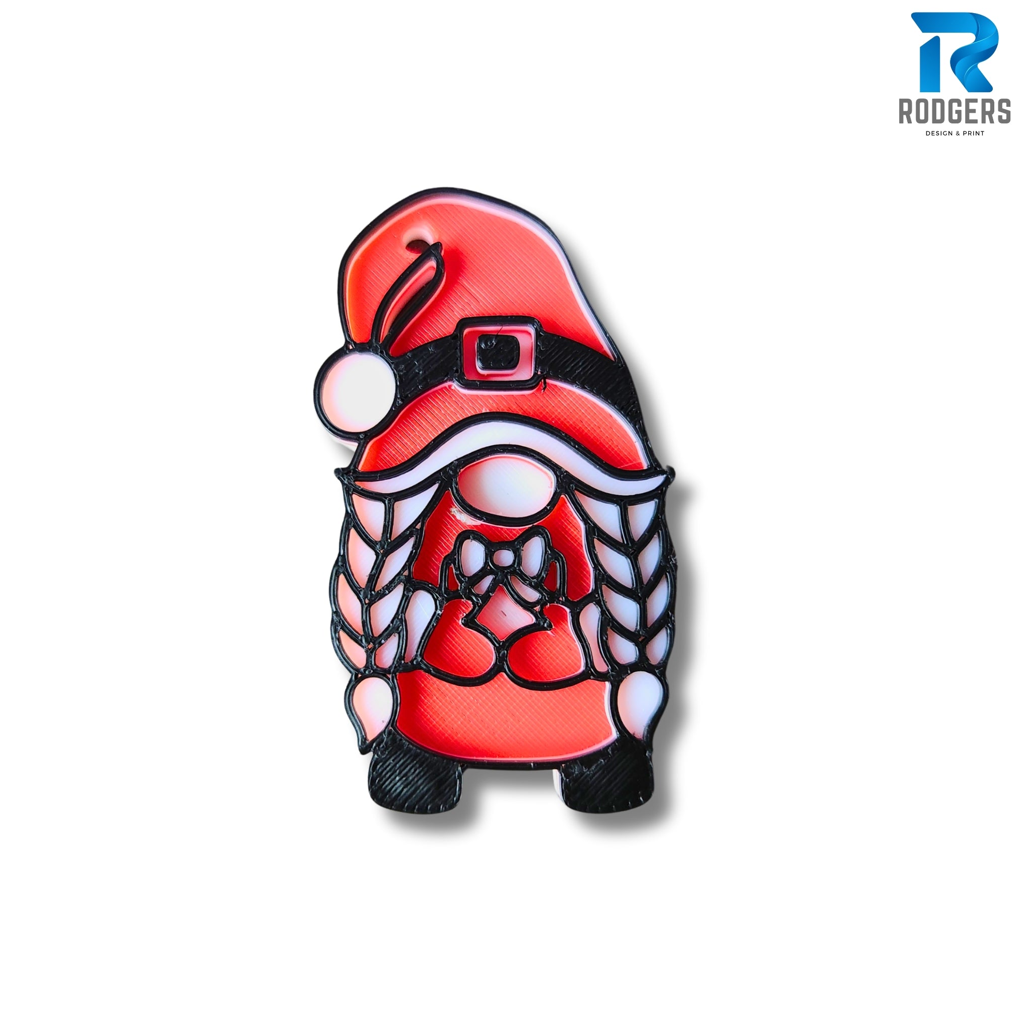 Mrs Claus Gonk Keyring