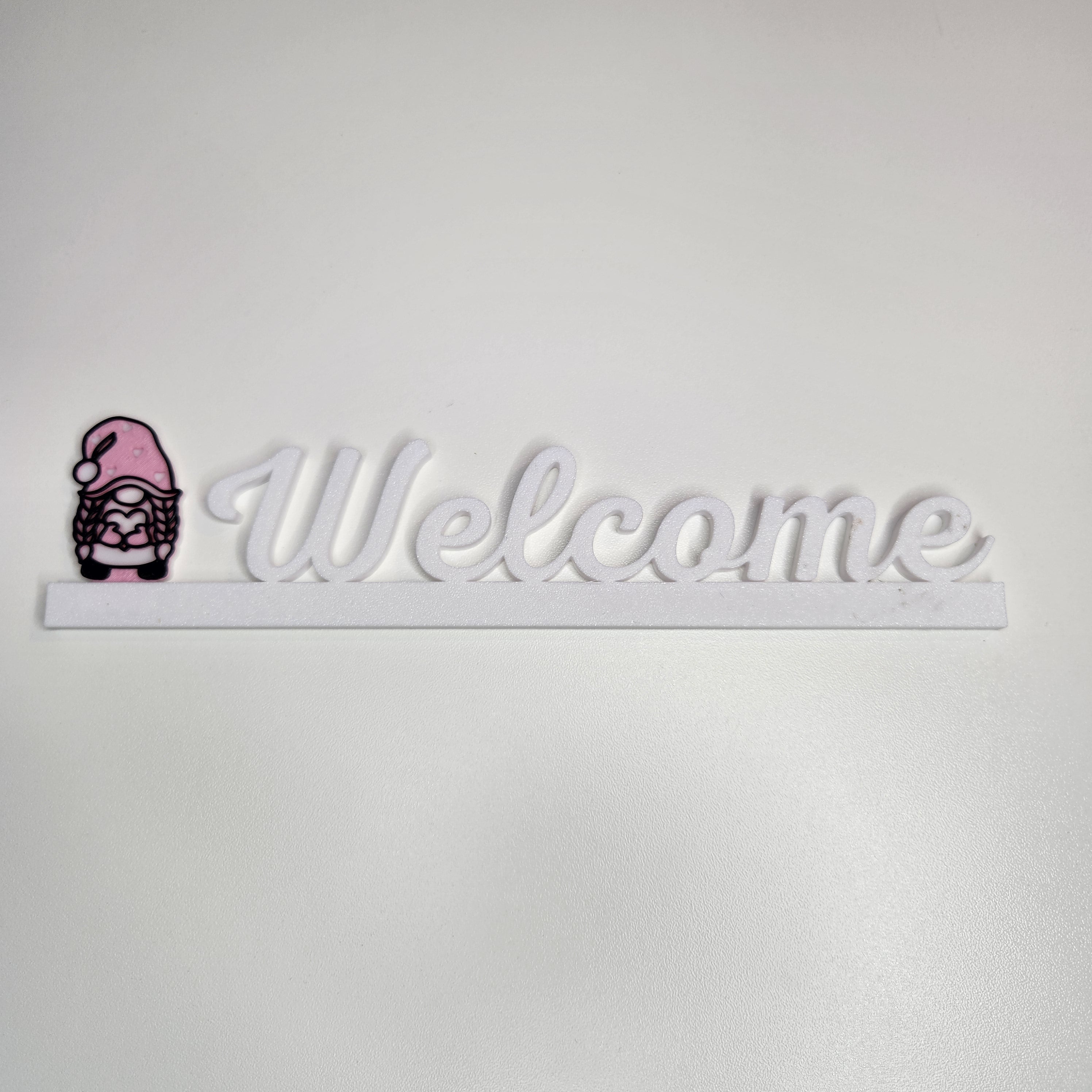 Gonk Letterbox Welcome Sign (Clearance Item please read description) (3)