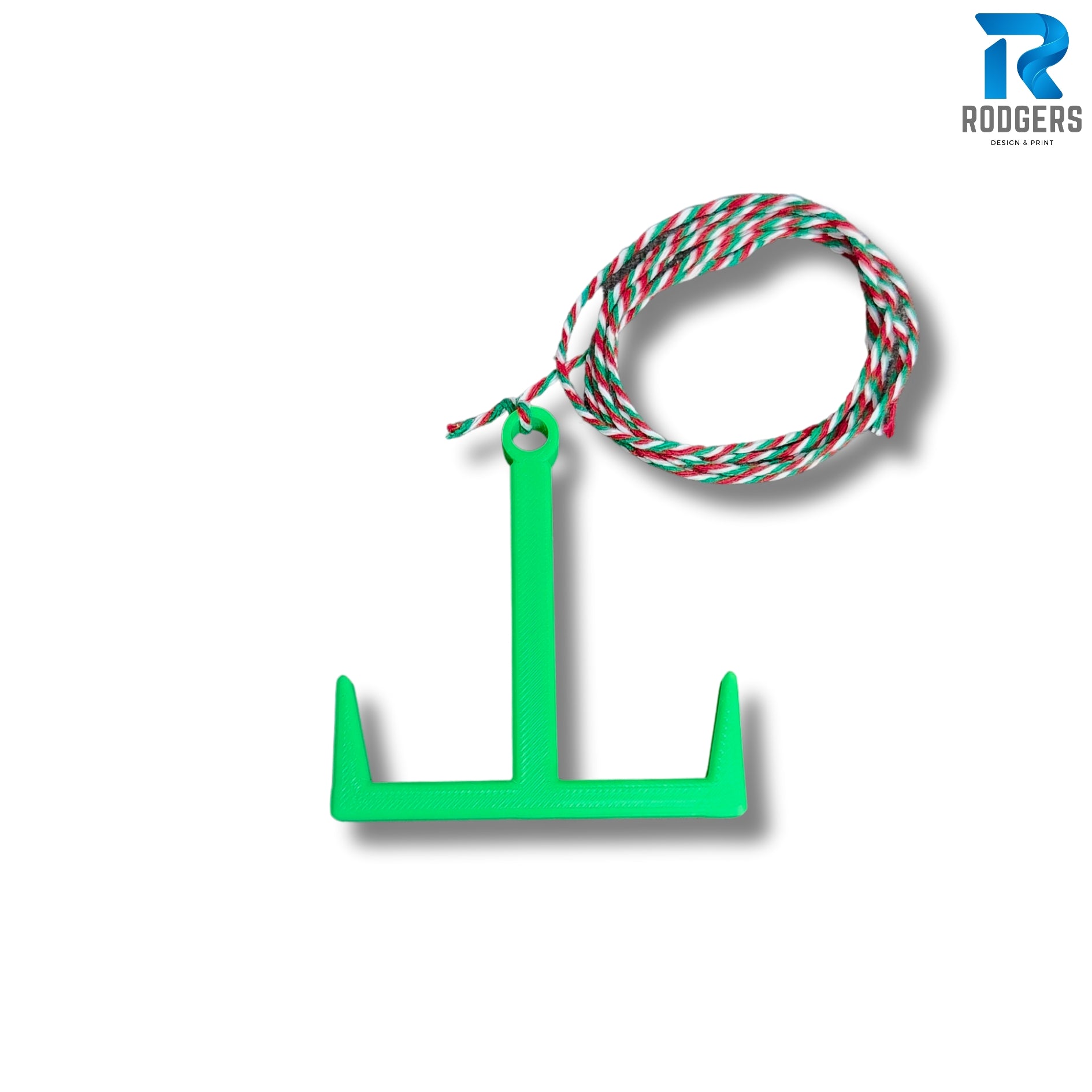 Elf Grappling Hook with Christmas String - elf props