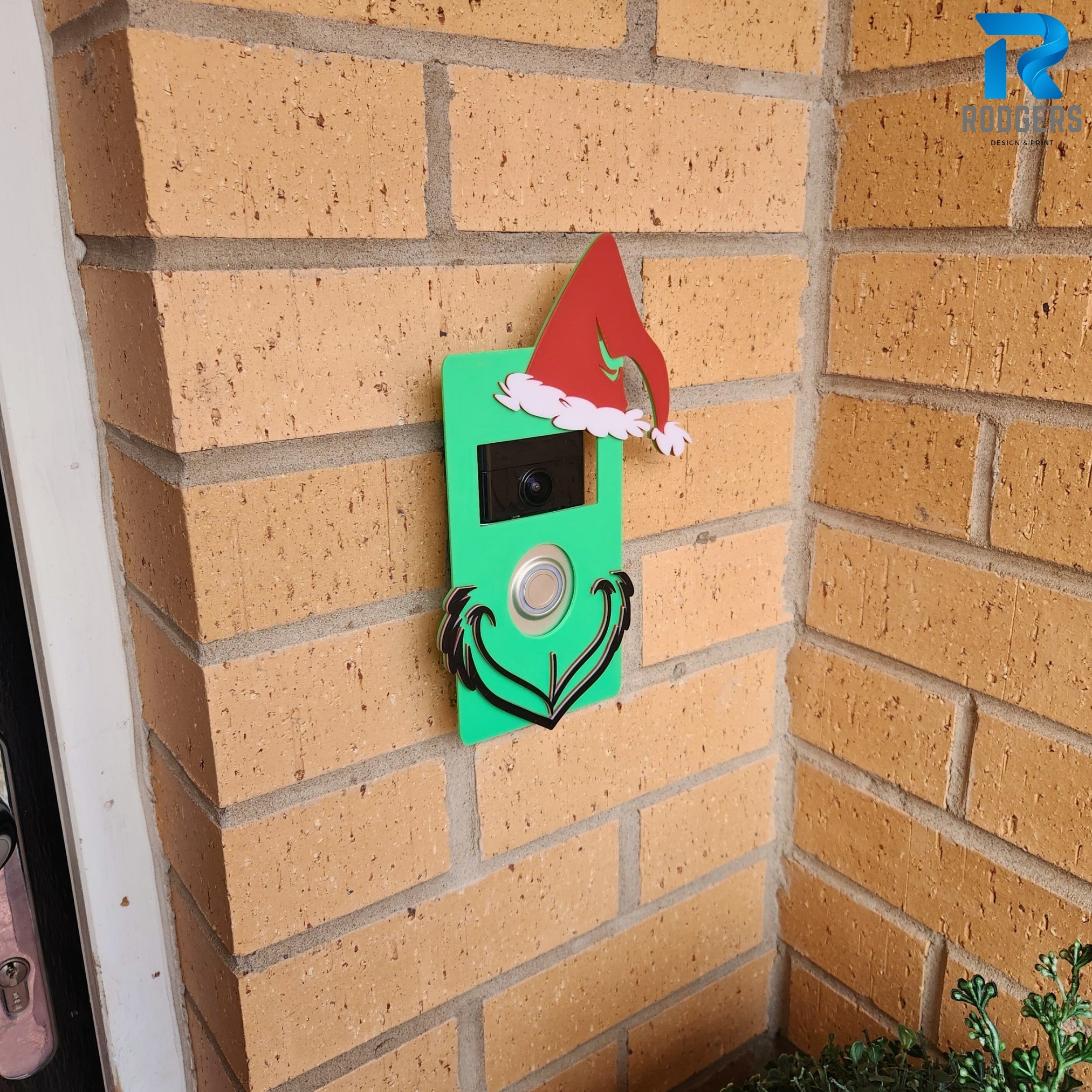 Christmas Ring Doorbell Cover