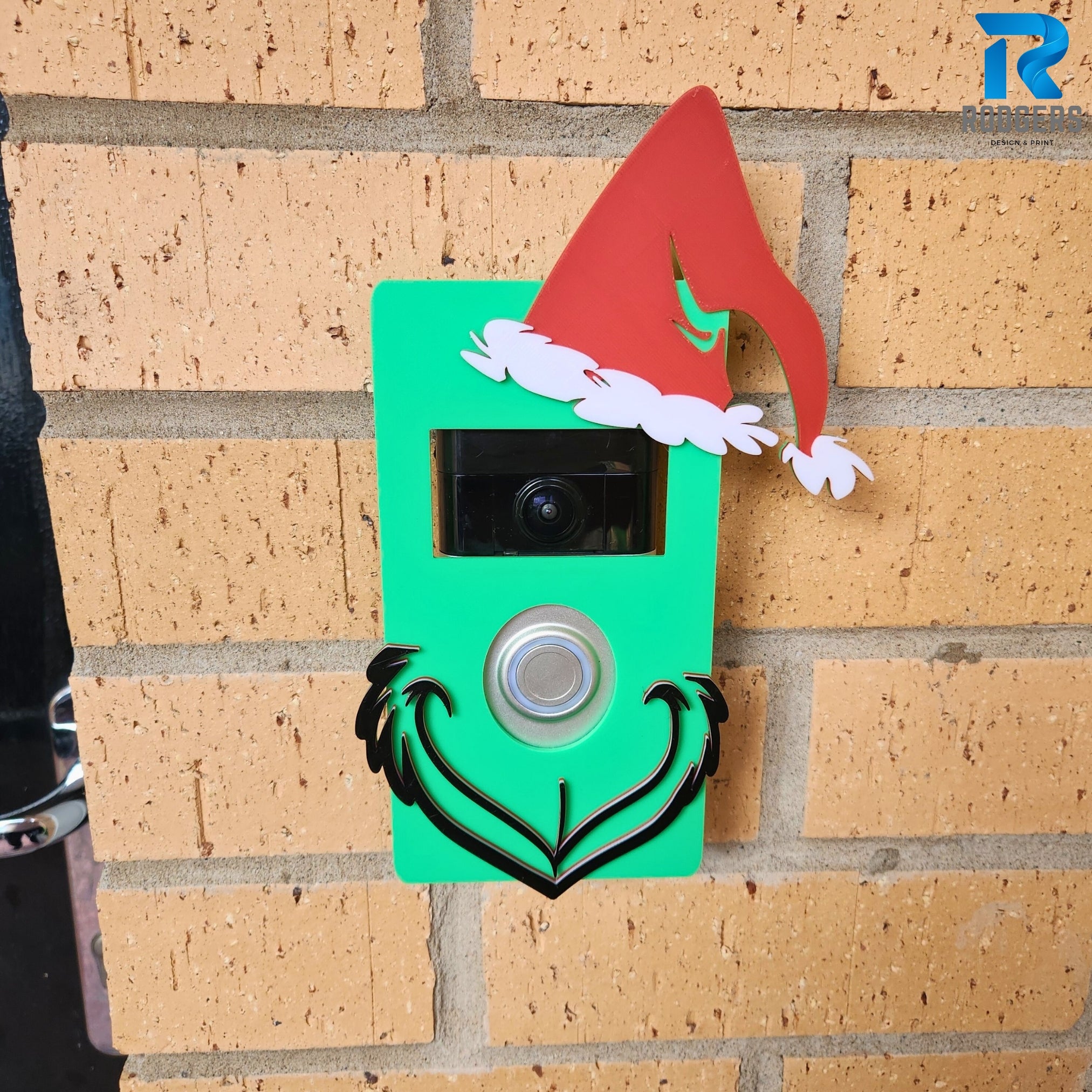 Christmas Ring Doorbell Cover