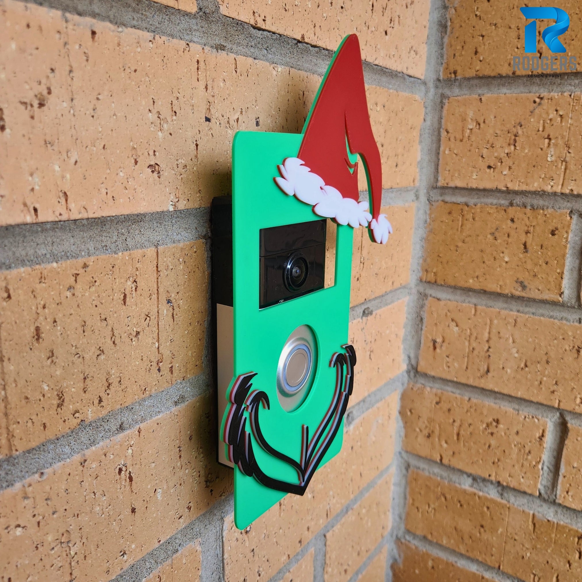 Christmas Ring Doorbell Cover