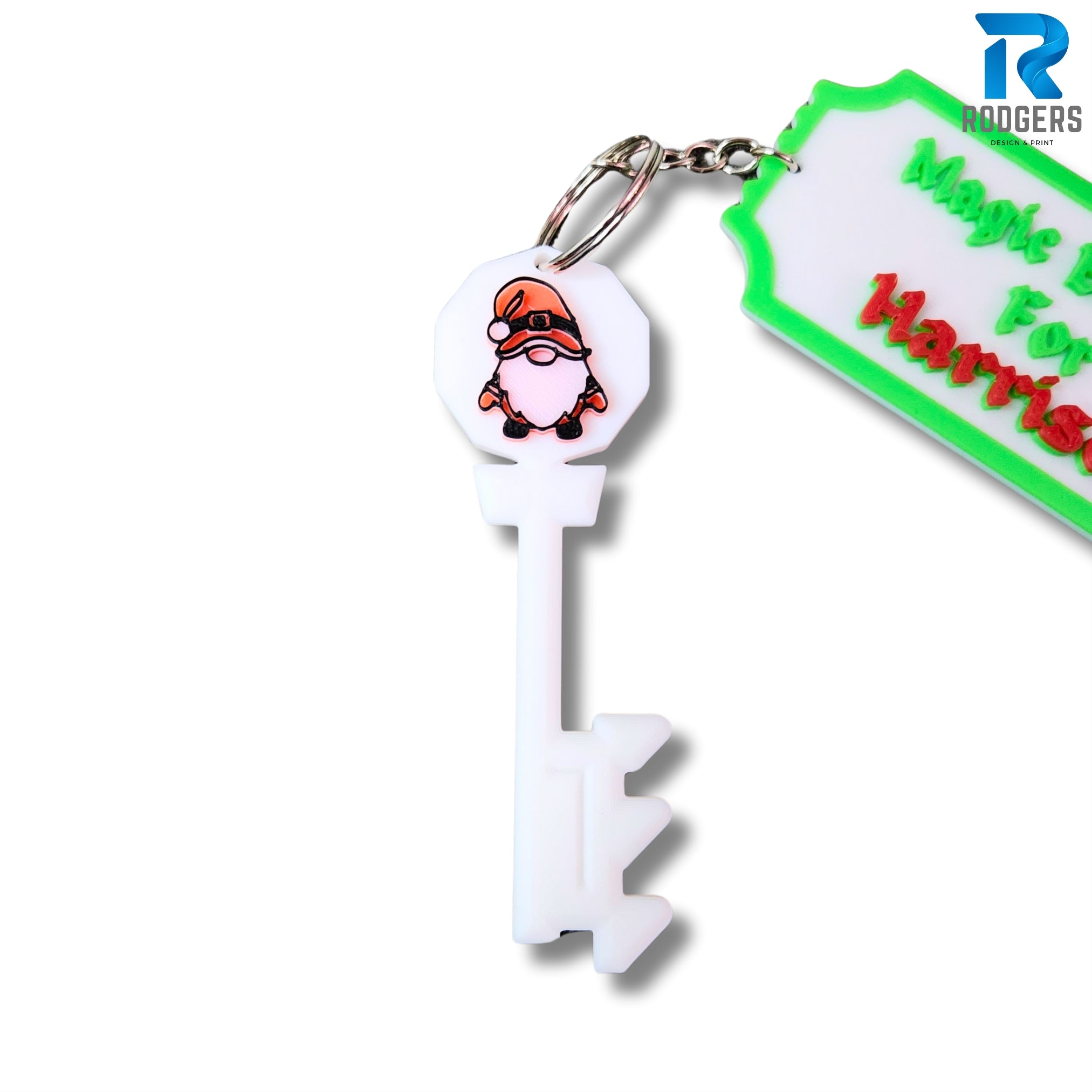 Personalised Magic Elf and Santa Key