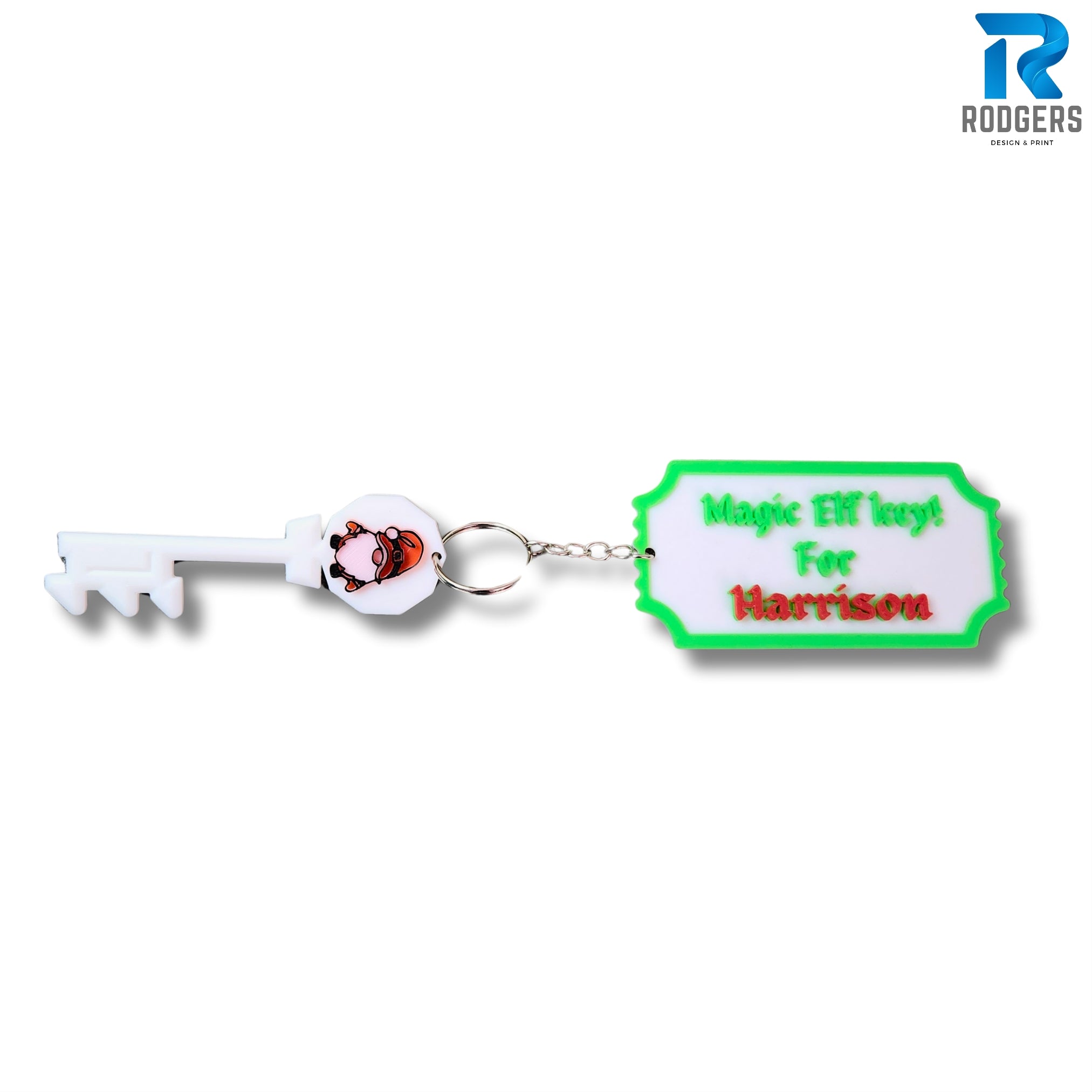 Personalised Magic Elf and Santa Key