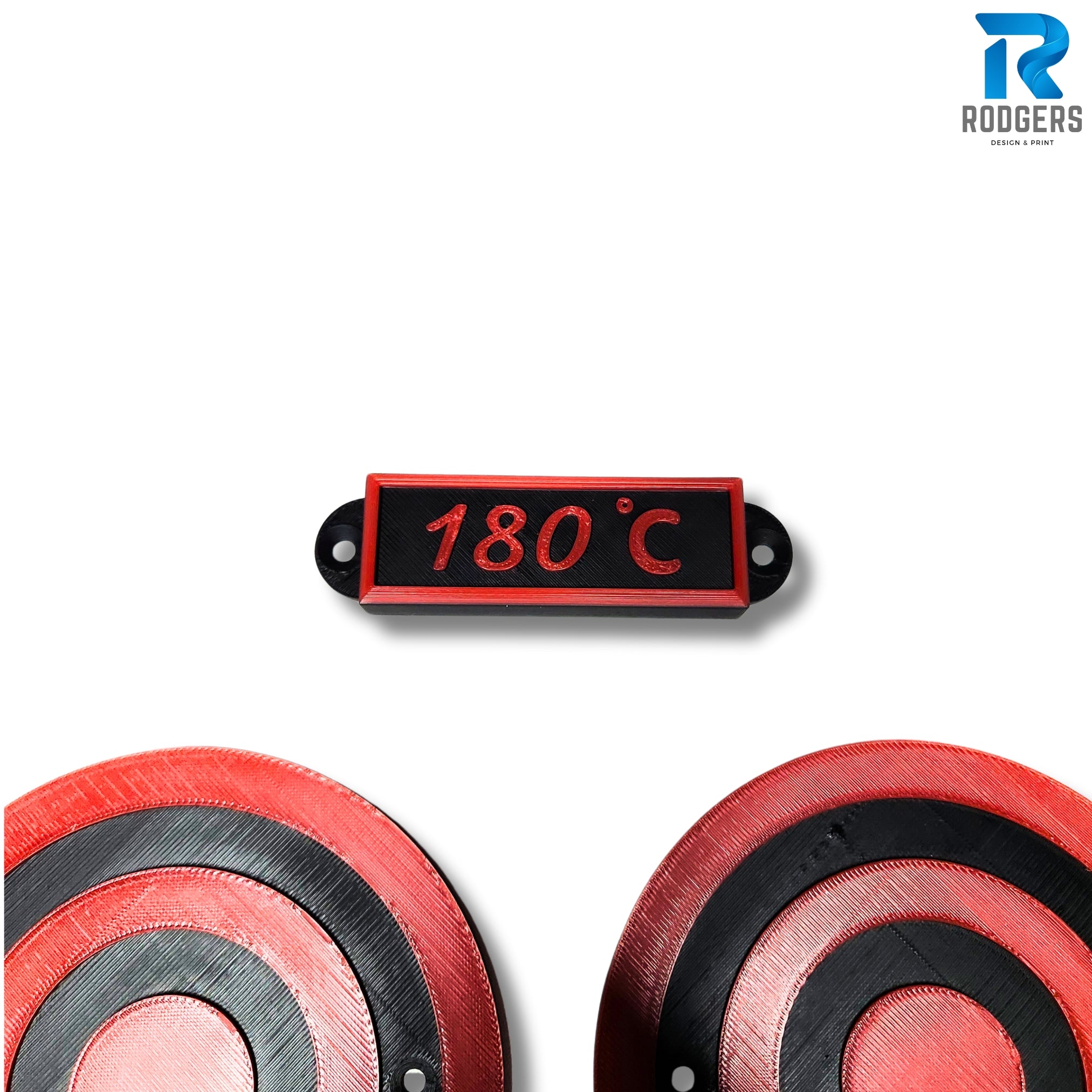 Mud Kitchen Hob Rings & Temp Sign