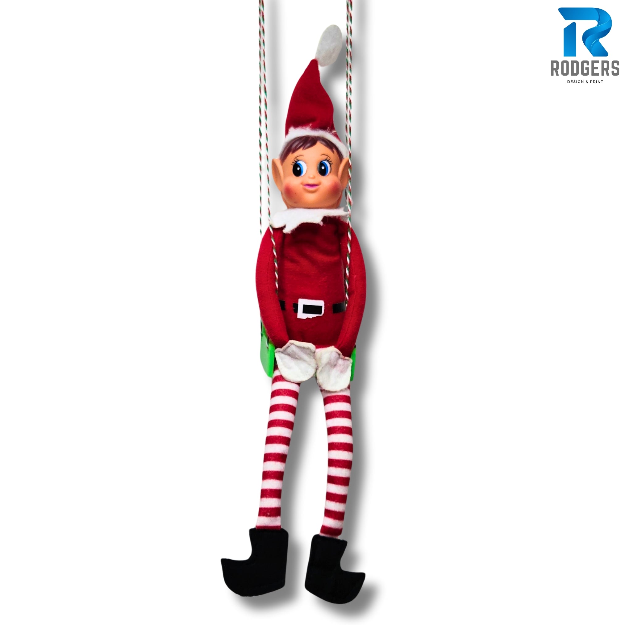 Elf Swing Prop – Christmas Hanging Swing – Perfect Elf Accessories for Holiday, elf accessories , elf tradition