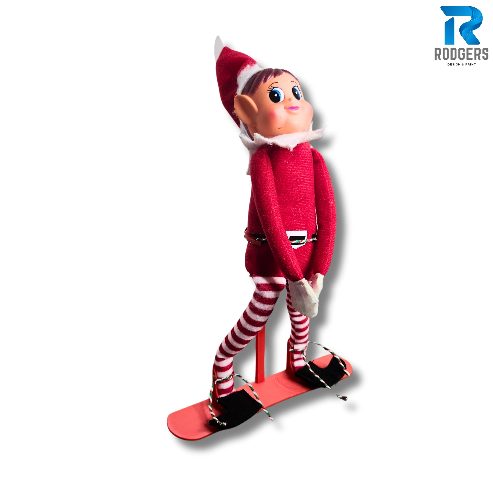 Elf Snowboard - Christmas Elf Prop - Snowboard Accessory for Elf Adventures