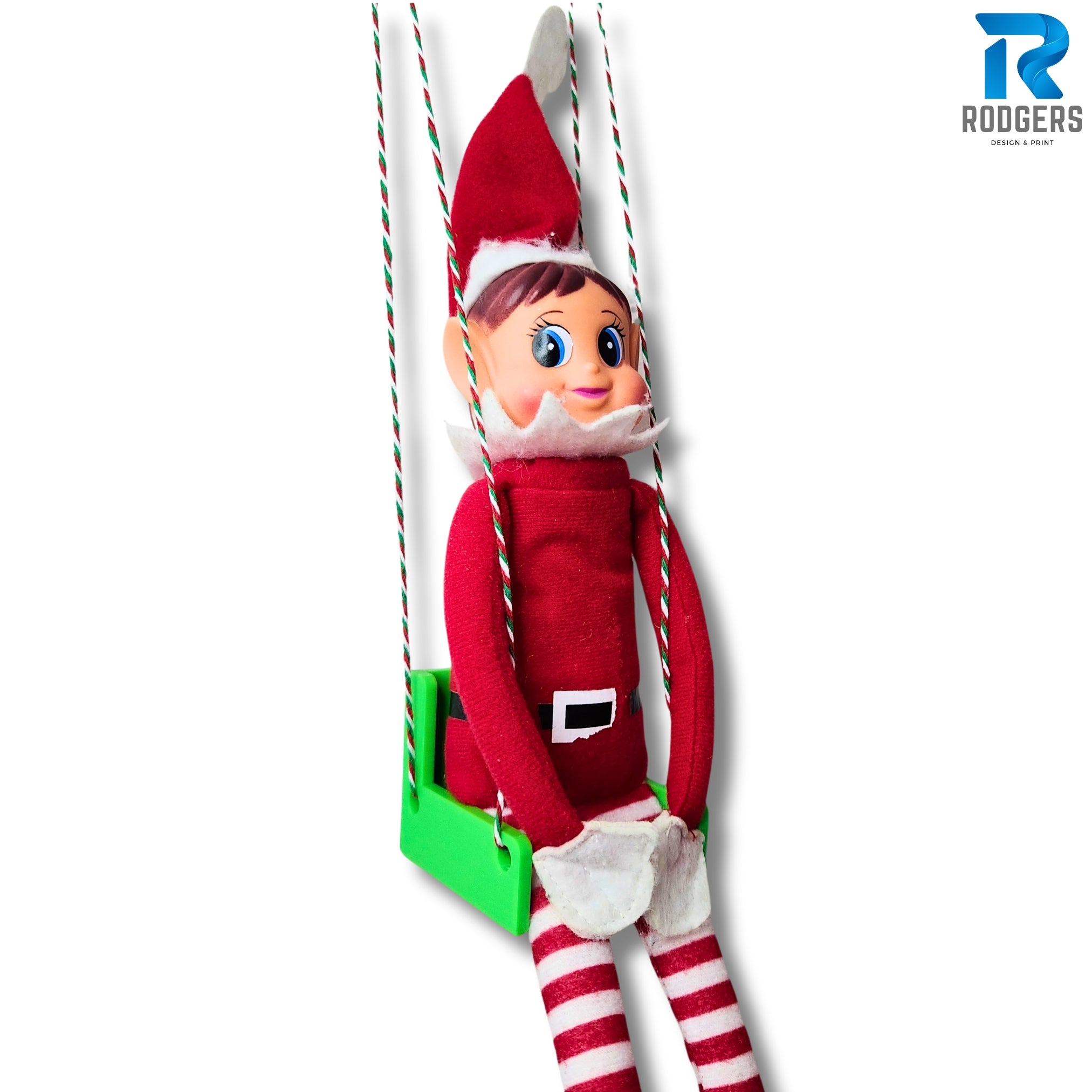 Elf Swing Prop – Christmas Hanging Swing – Perfect Elf Accessories for Holiday, elf accessories , elf tradition