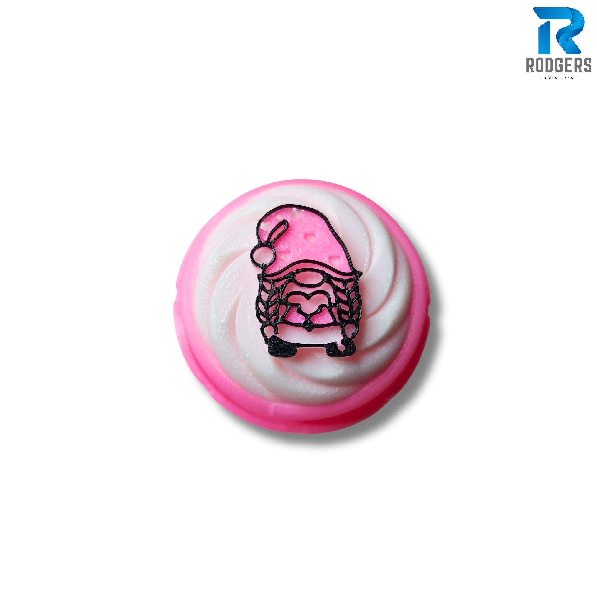 Cupcake Gonk Fidget Clicker - Cute Gonk Sensory Toy for Stress Relief and Fun!