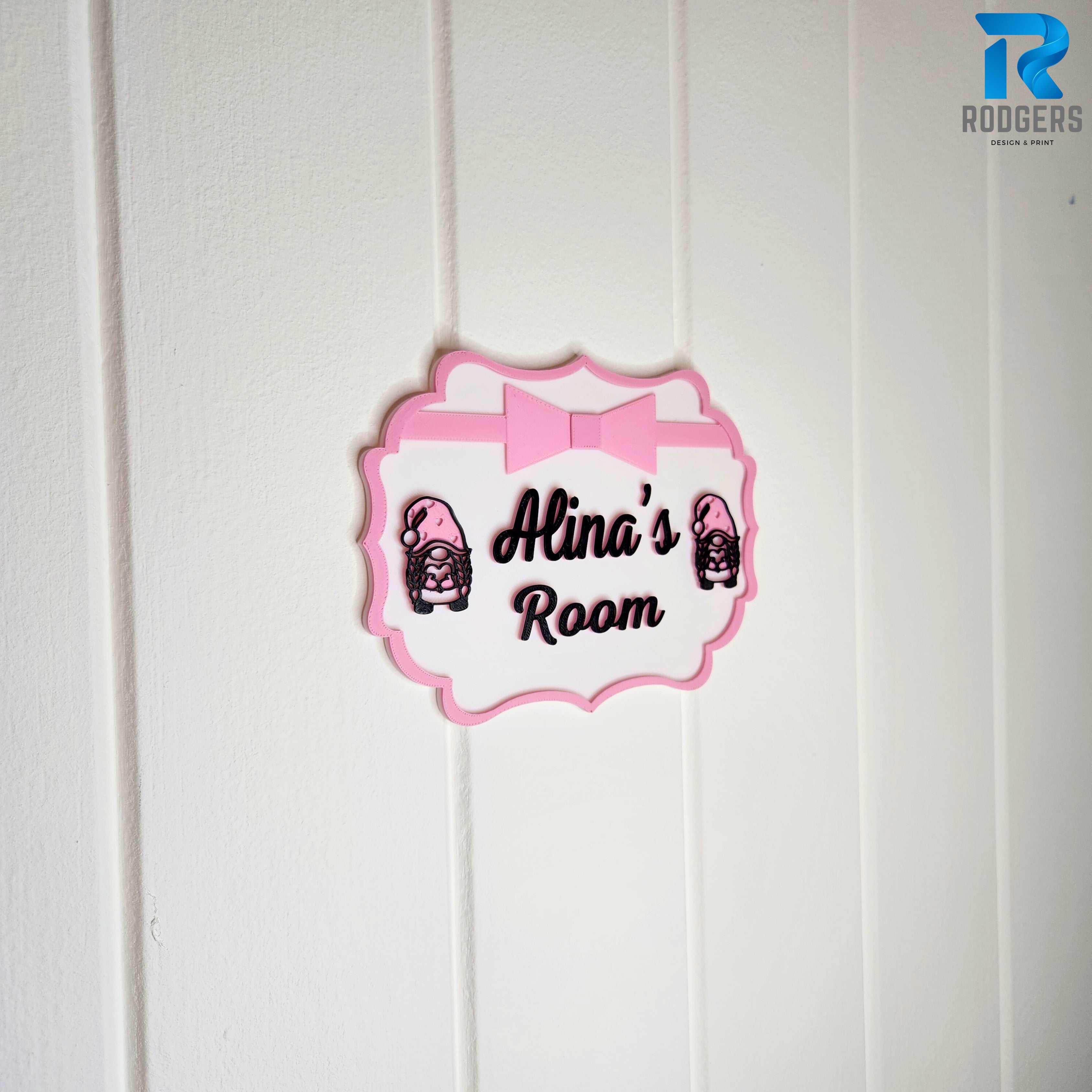 Personalised Gonk Room Signs