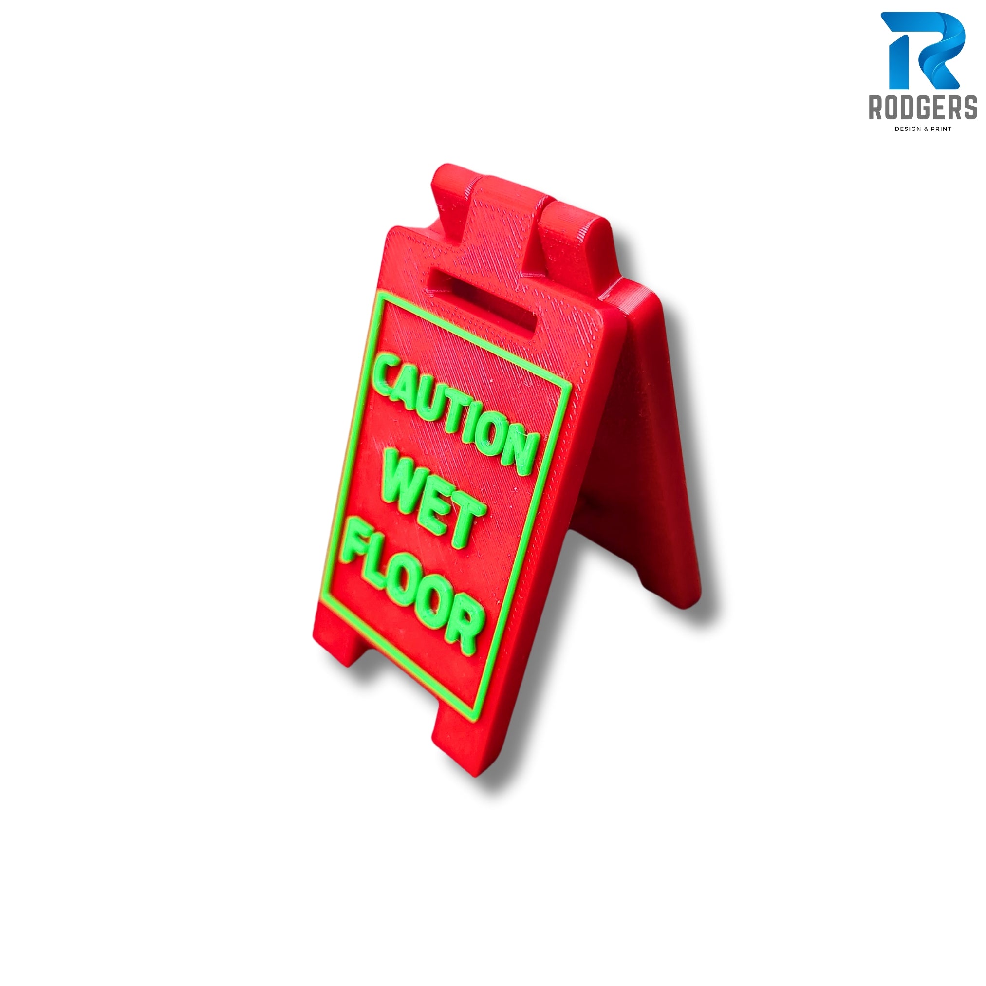 Elf Miniature Wet Floor Sign