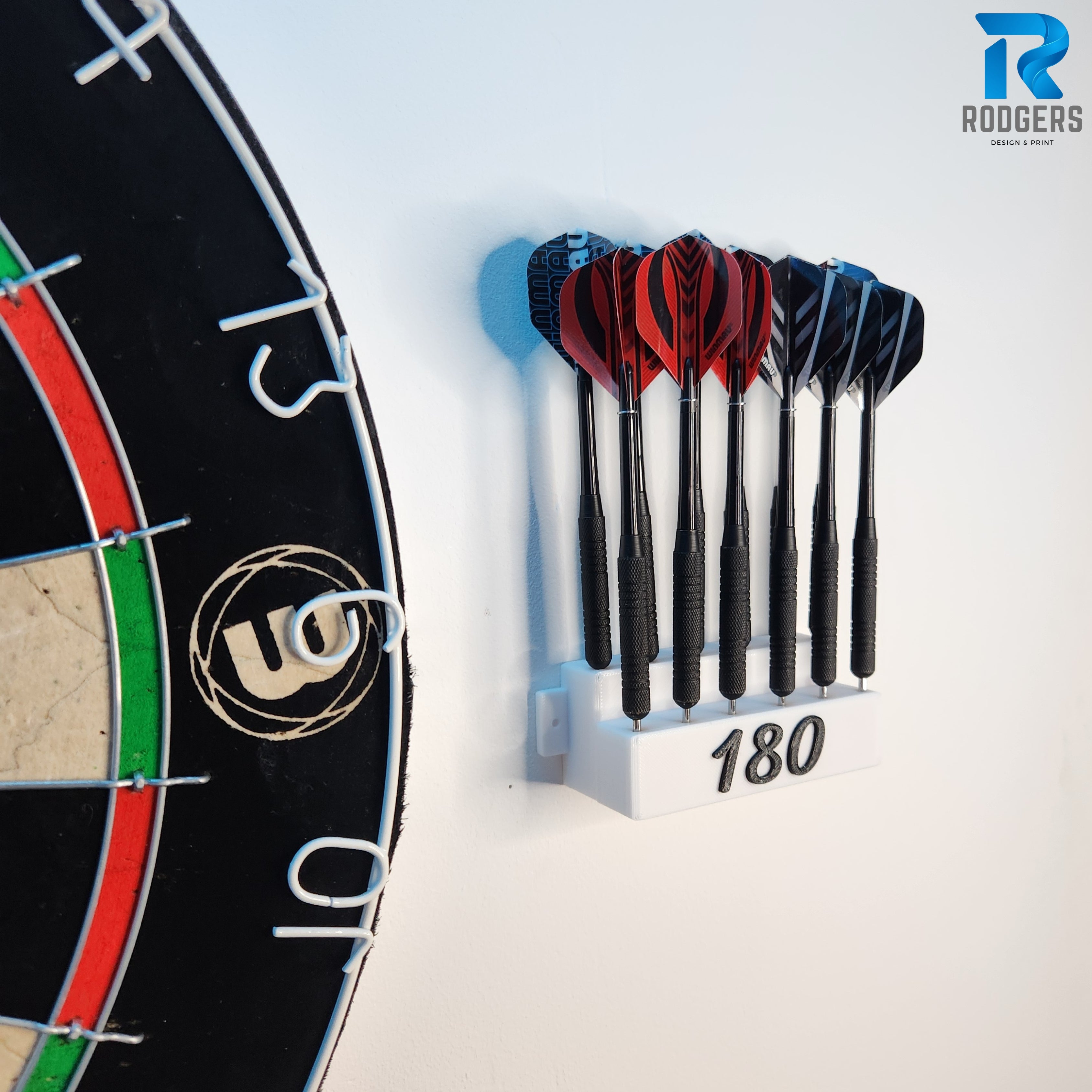 Wall Mountable Dart Holder / Stand - Holds 12 Darts!