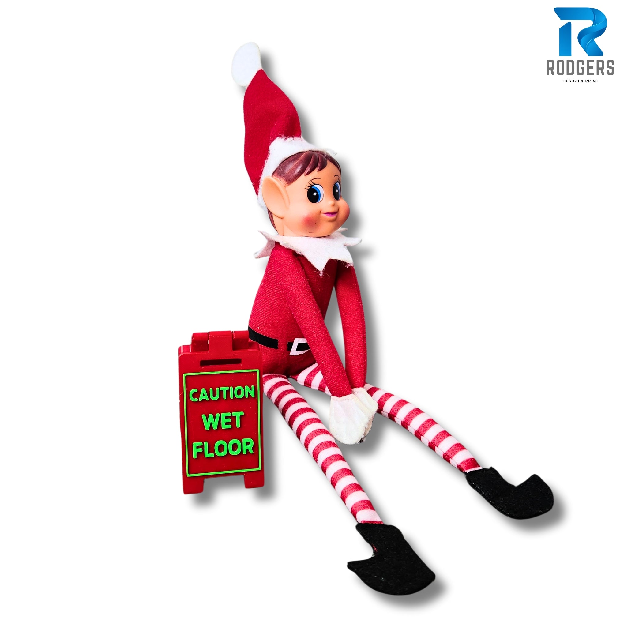 Elf Miniature Wet Floor Sign