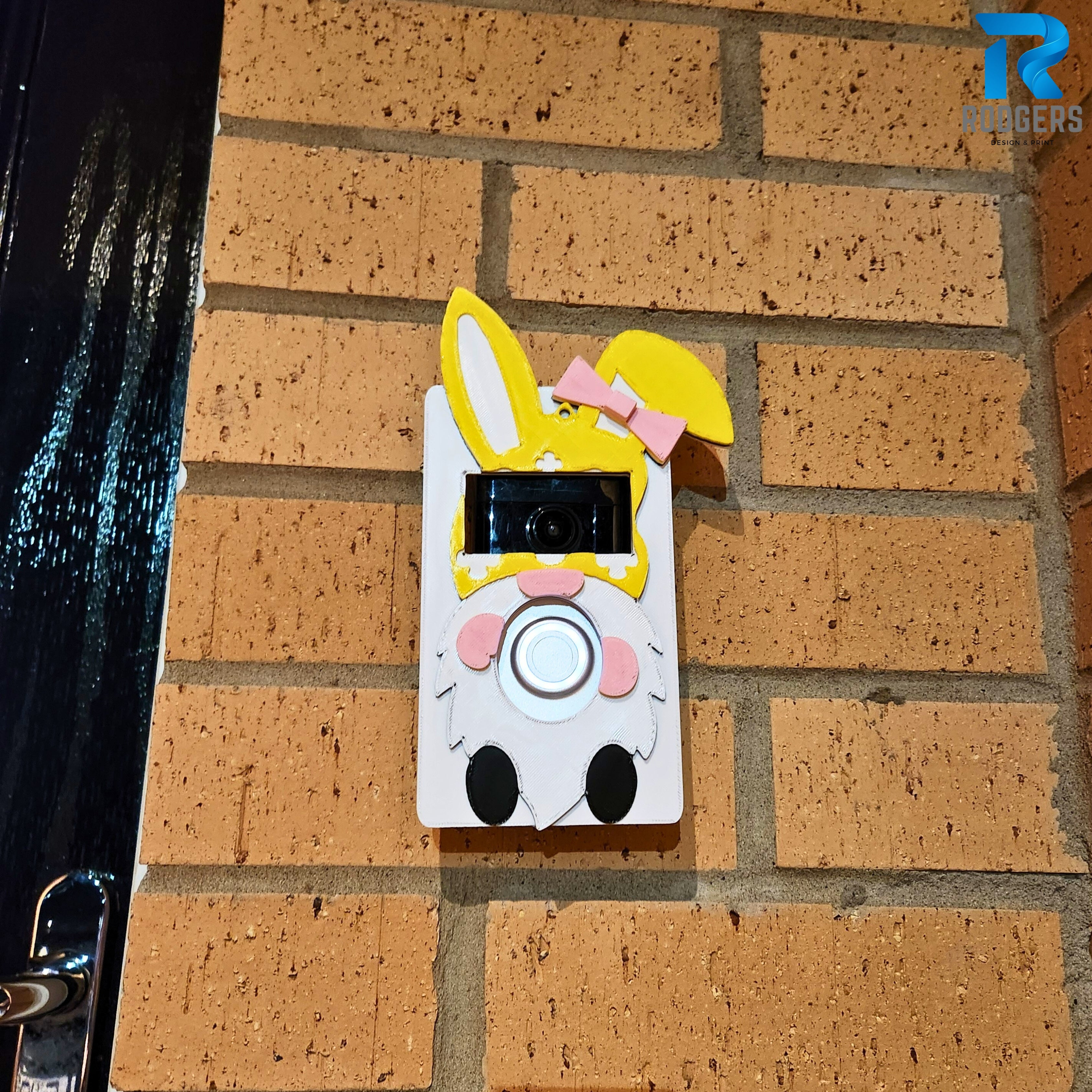 Easter Gonk Ring Doorbell cover / Faceplate