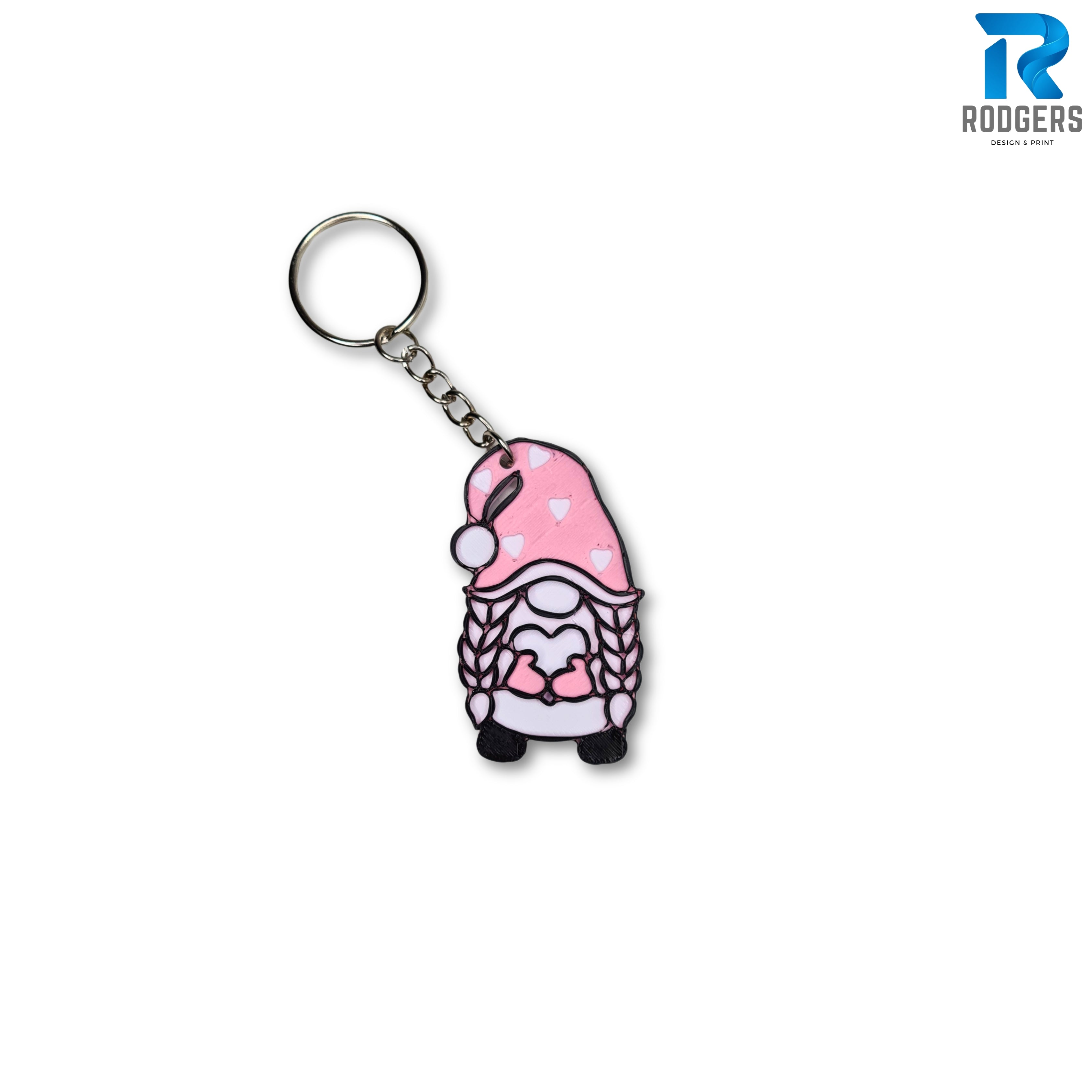 Pink Lady Gonk keyring