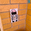 Lady Gonk Ring Doorbell Cover/Faceplate