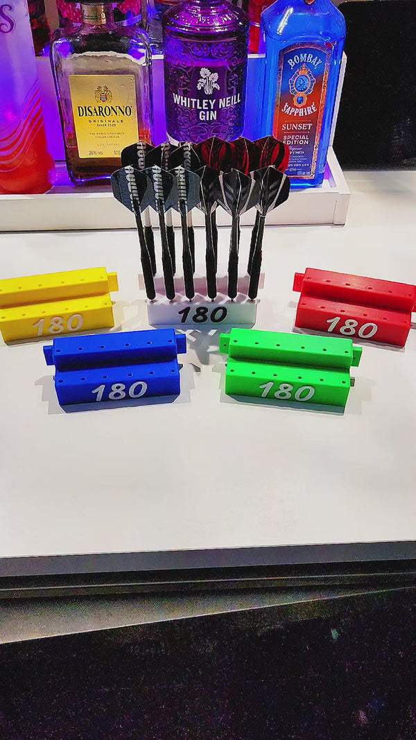 Wall Mountable Dart Holder / Stand - Holds 12 Darts!